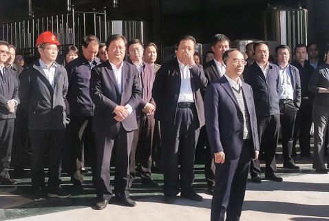 省級領(lǐng)導(dǎo)考察指導(dǎo)山東匯冠機械設(shè)備有限